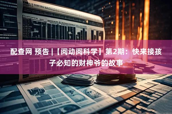 配查网 预告 |【阅动阅科学】第2期：快来接孩子必知的财神爷的故事